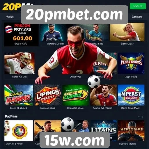 Plataforma 20pmbet.com oferece diversas opções de jogos